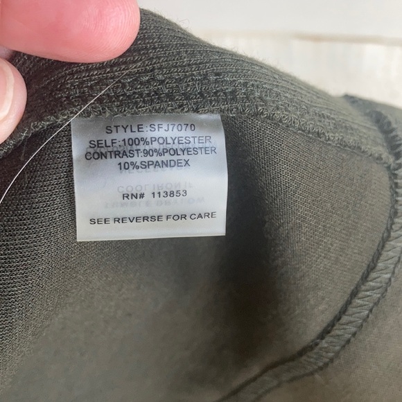 41Hawthorn Londyn Knit Double breasted jacket olive/army green - Picture 15 of 15